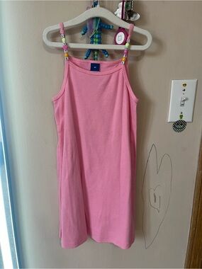Old Navy Pink Ribbed Tank Dress for Kids